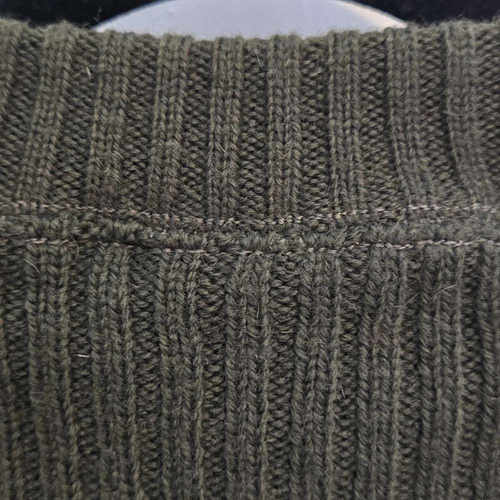 DSCP Valor Collection Wool Service Sweater Men's Size:36 Olive Green US Military - Picture 7 of 9